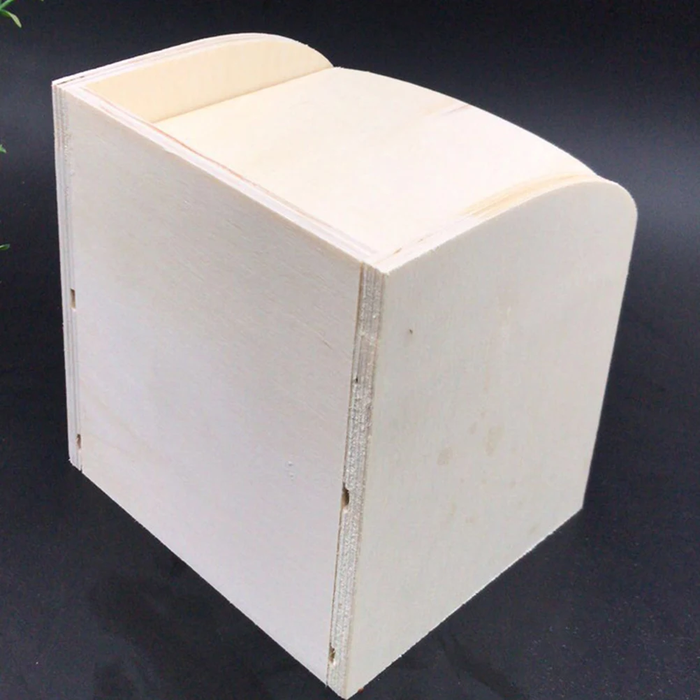 

Wooden Drawer Dressing Table Multifunctional Desk Storage Box Organizer Small Items Case for Kids Bamboo DIY