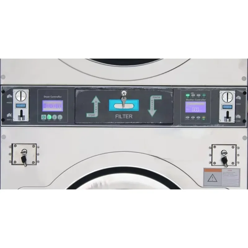 Smart control 2 in 1 modern front load washer and dryer combo