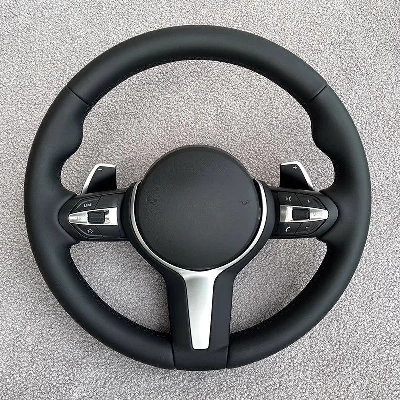 Genuine Leather Steering Wheel For BMW F12 F13 M6 F10 X5 M F86 F33 F87 M2 F80 M3 F82E80 E9 X6 M F30 M Sport Steering Wheel