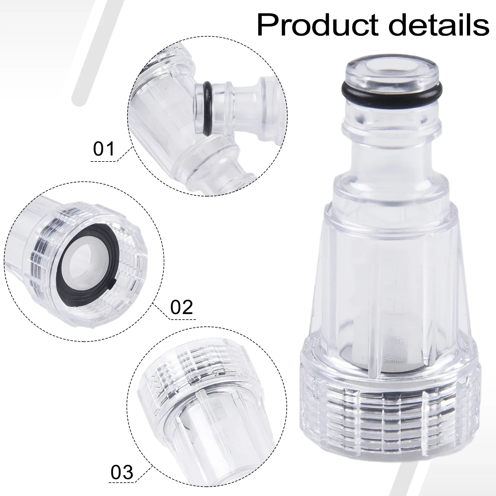 Brand New High Quality Water Filter Water Filter Accessories Alternative High Pressure Replacement Connection For Karcher K2-K7