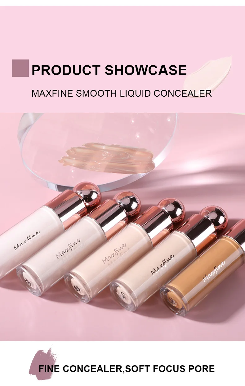 Nude Matte Full Coverage Long Lasting Brightening Color Weightless Hydrating Liquid Concealer