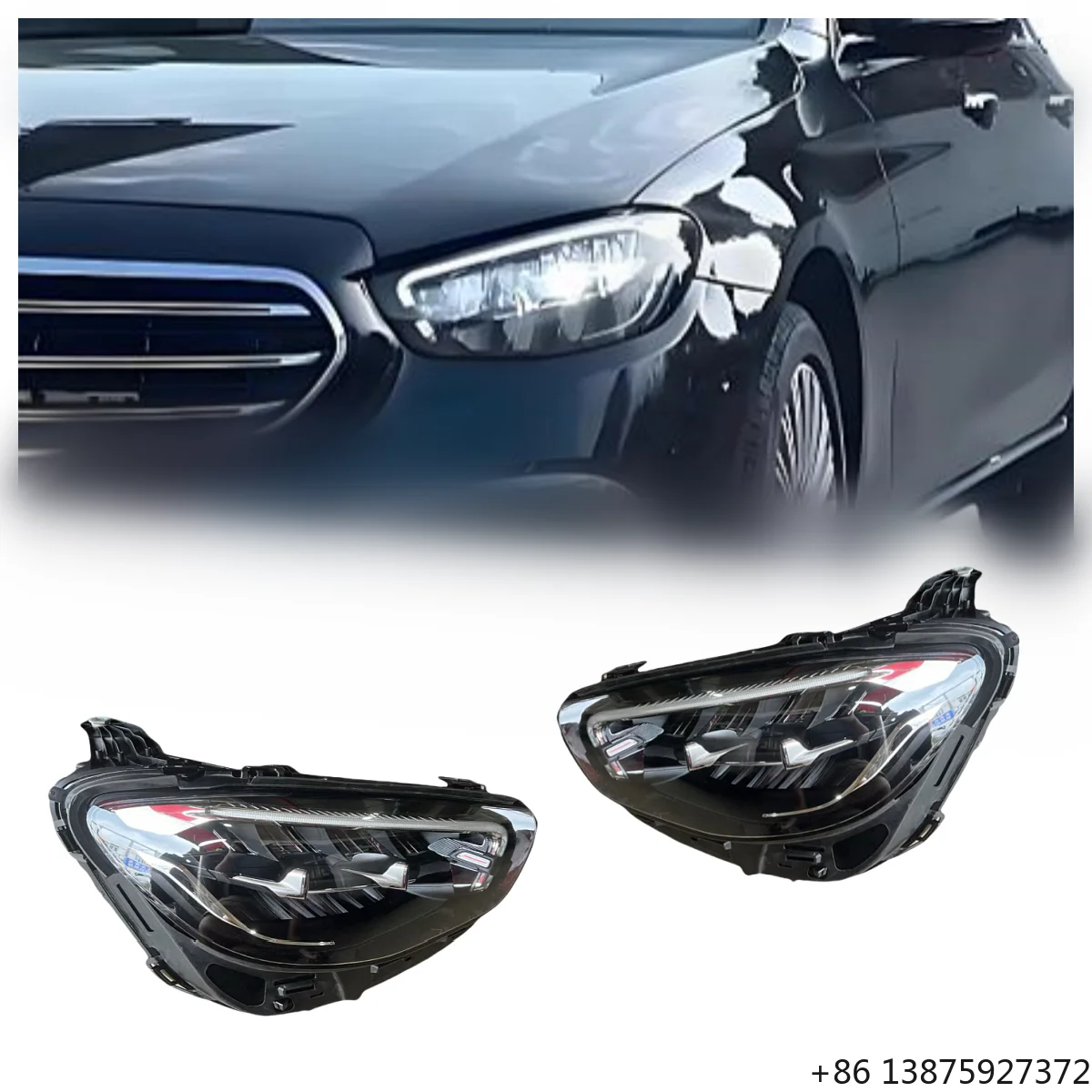 

Для E-Class W213: Новые светодиодные фары (LED/Halogen/Xenon) — Полный комплект для модернизации старых и новых моделей, цвет 6000K