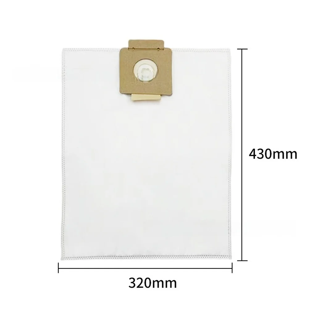 For karcher T7/1 T8/1 T12/1 Vacuum Dust Bags 10 Pack with 6.904-333 Compatibility Multi Layer Filtration Design