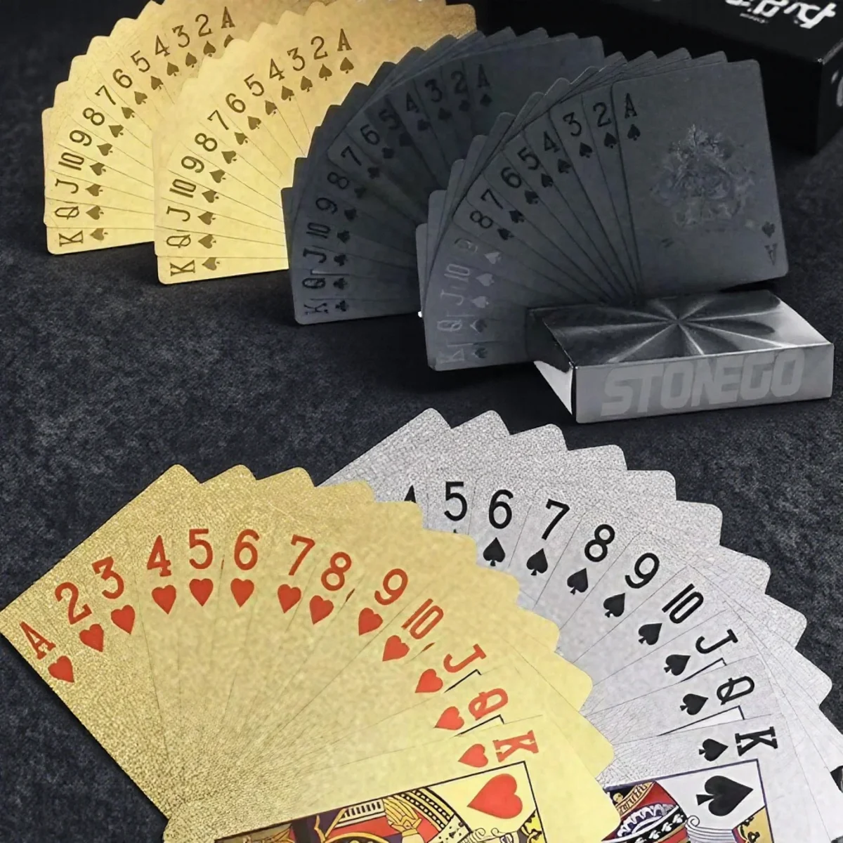 

Водонепроницаемый матовый набор игральных карт из ПЭТ-пластика для классических игр в покер, волшебные трюки, развлечения