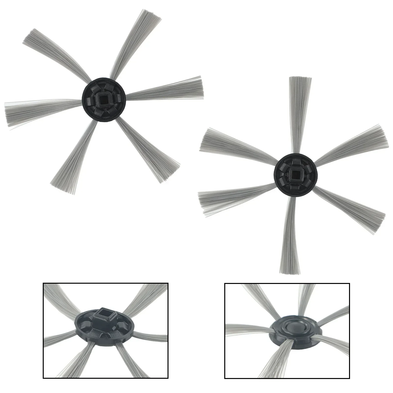 Experimente una recogida de polvo superior con un juego de 2 cepillos laterales para AUTOBOT para robots aspiradores modelos mini y inteligentes