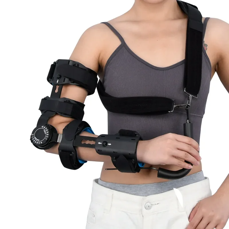 

Adjustable Elbow Joint Fixation Bracket Arm Fracture Prevention Arm Dislocation Rehabilitation Protective Gear