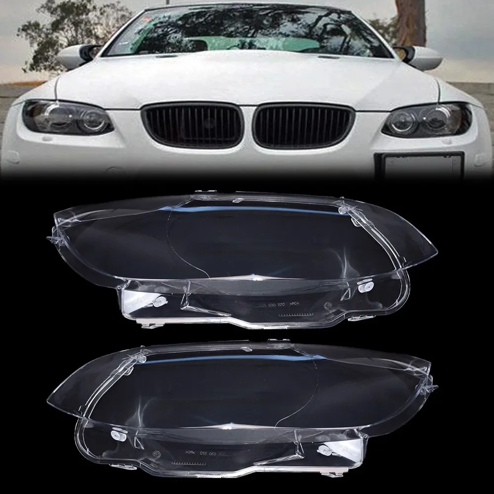 

Transparent Car Headlight Lens Cover Auto Shell Headlamp Lampshade For BMW E92 E93 Coupe M3 328i 335i 2006 2007 2008 2009