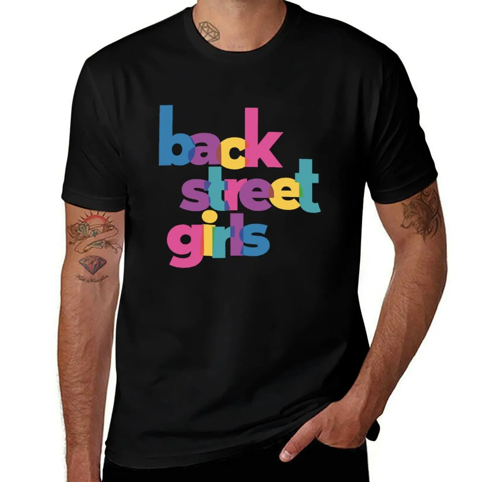 Backstreet girls T-Shirt oversized graphic tee graphic t shirts mens graphic t-shirts hip hop