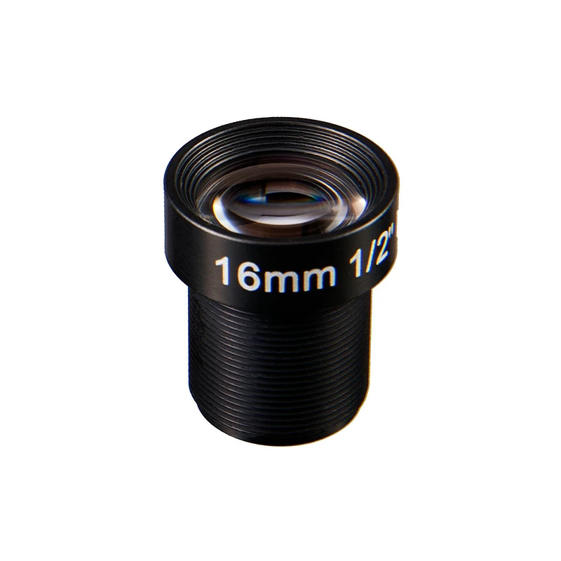 

5.0MP 16mm F1.8 M12*0.5 1/1.8" Format 22.3 degrees Board LENs for IP CCTV camera installation assembly SL-0088