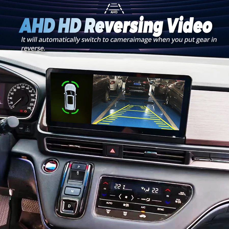 راديو سيارة لاسلكي BT GPS Carplay لهوندا أوديسي 2022 2023 2024 أندرويد 15 مشغل فيديو الوسائط المتعددة للسيارة شاشة qled 12.3 بوصة