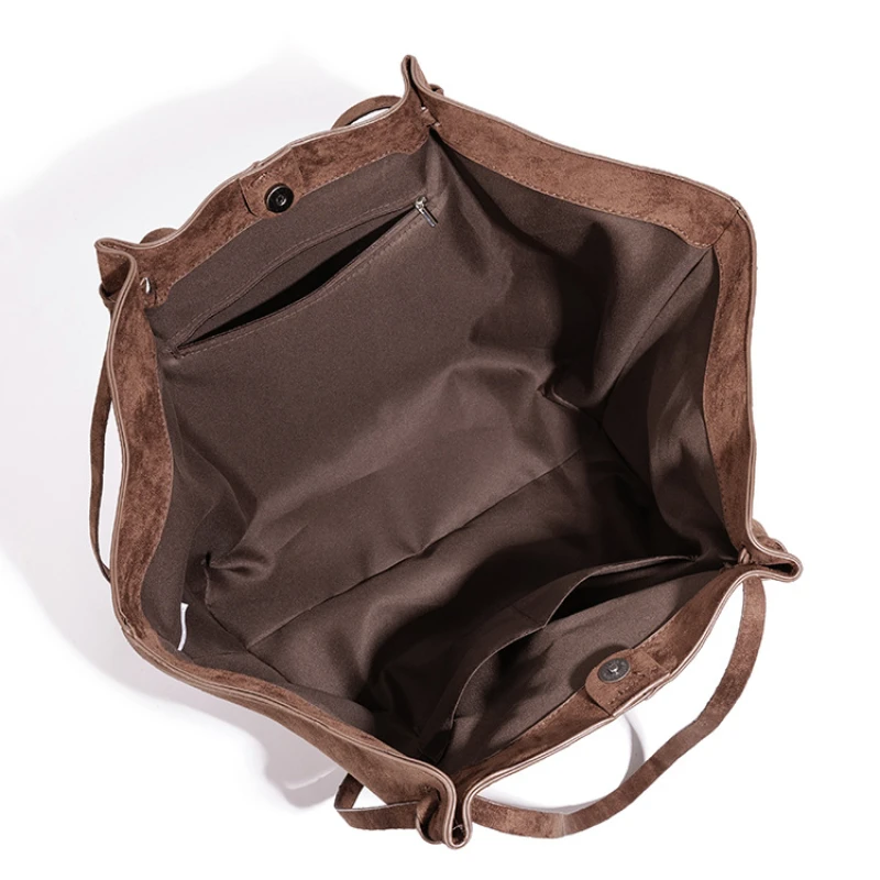 Winged Tote Bag For Women Large Capacity Lightweight PU Leather Top Handle Satchel Commuter Mommy Purse 2026 New view 6