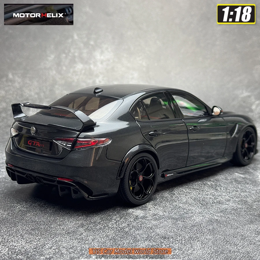 MOTORHELIX 1/18 scale New Alfa Romeo Giulia GTAm Car model Metal
