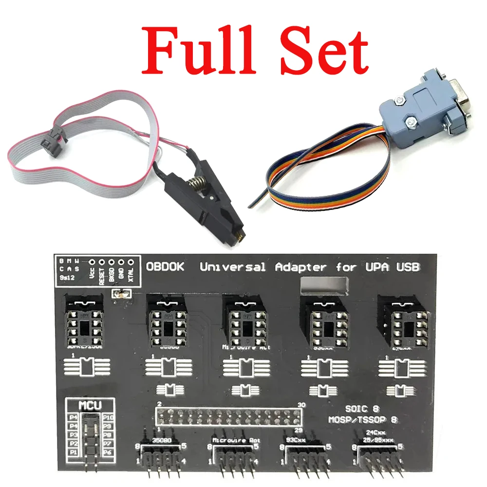 UPA USB V1.3 ECU Programmer Full Adapter Chip Tuning Tool with Test Cable UUSP UUSP-S for V1 3 Eeprom Programming 