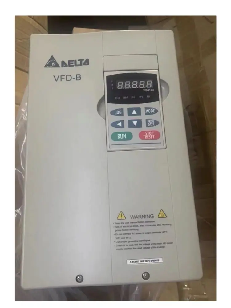 90% new   VFD055B23A  frequency converter  tested OK