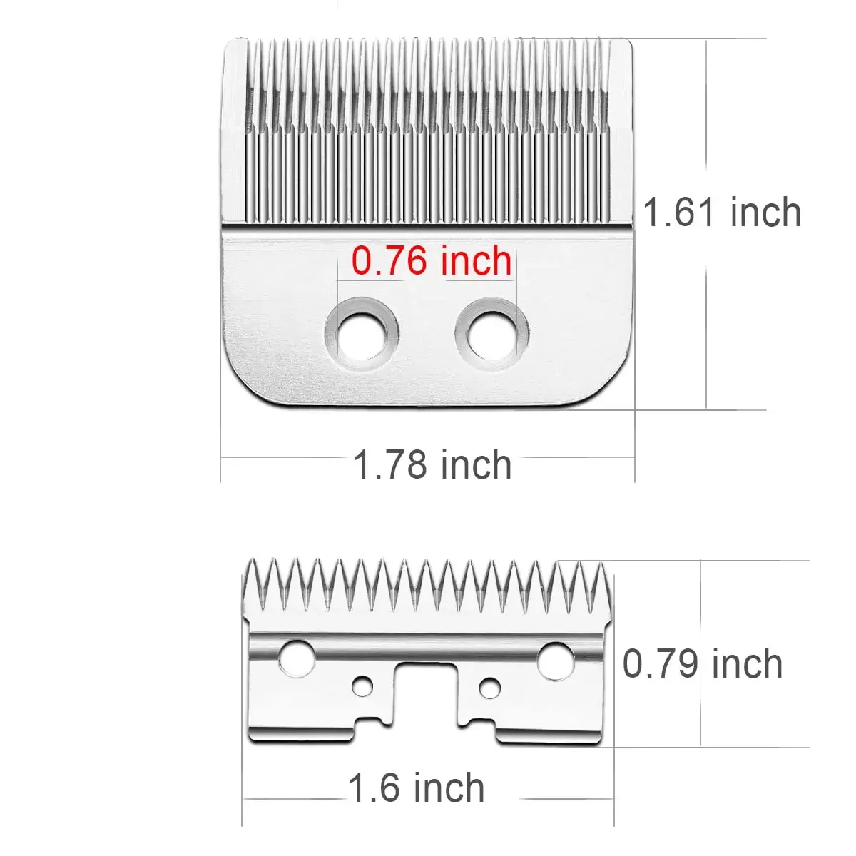 Replacement steel Blade Compatible for fit Andis Hair Clippers PM-1 Speedmaster Clippers Replacement Blades #22995