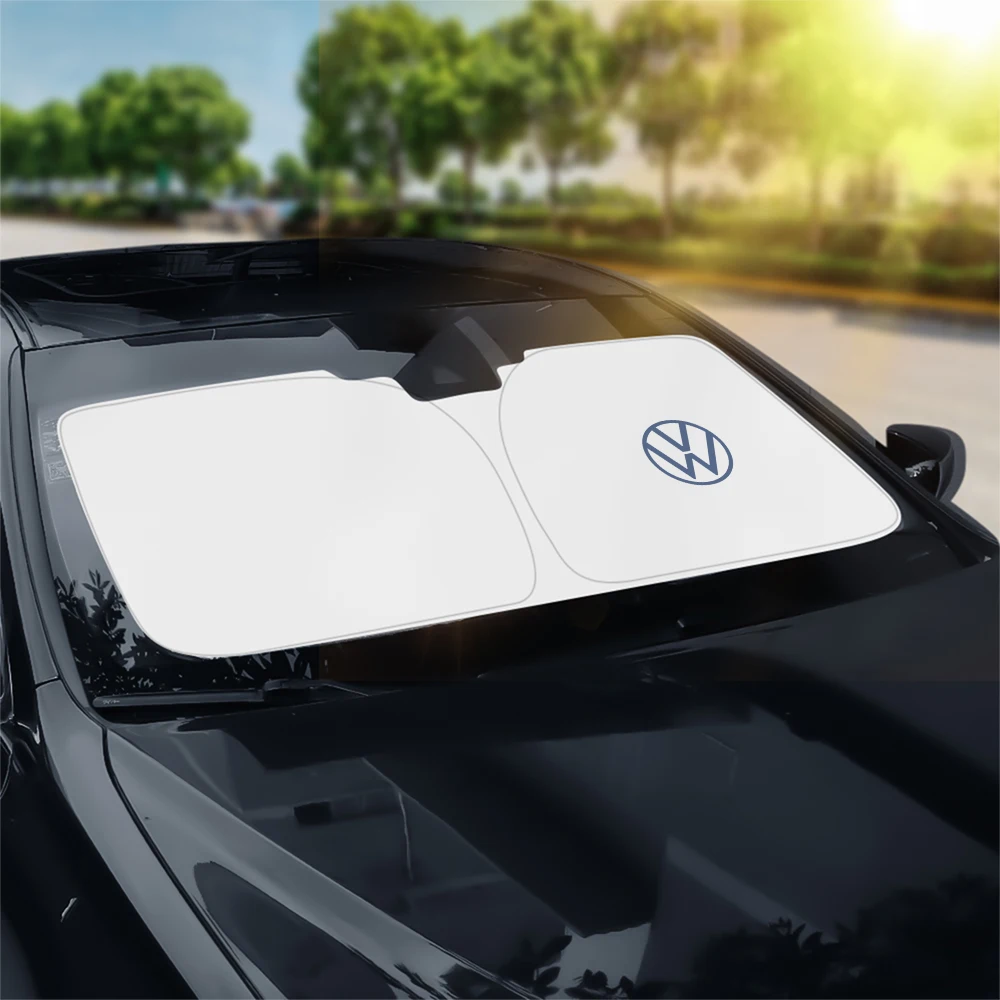 Car Front Windshield Sun Visor Foldable Sun Shade Cover for Volkswagen VW Golf 5 mk6 Passat b6 Jetta Scirocco T-cross Polo GTI