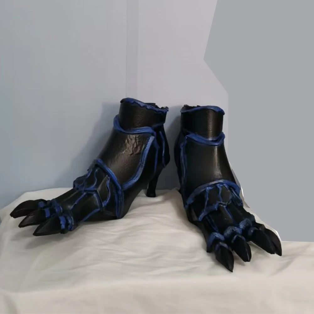 Anime Fate/Grand Order FGO Oberon Cosplay Leg armor Hand armor Costume Shoes Boots travestitore Party Role Play puntelli accessori