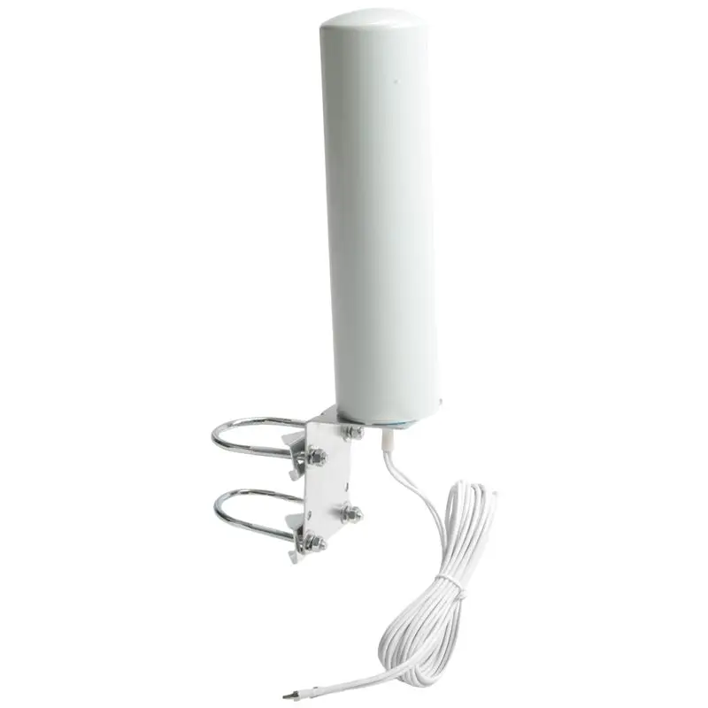 

[EYEL!NEW!】 Wifi Antenna 4G LTE Antena SMA 12Dbi Omni Antenne Male 5M Dual Cable 2.4Ghz For B315 E8372 E3372 ZTE Routers