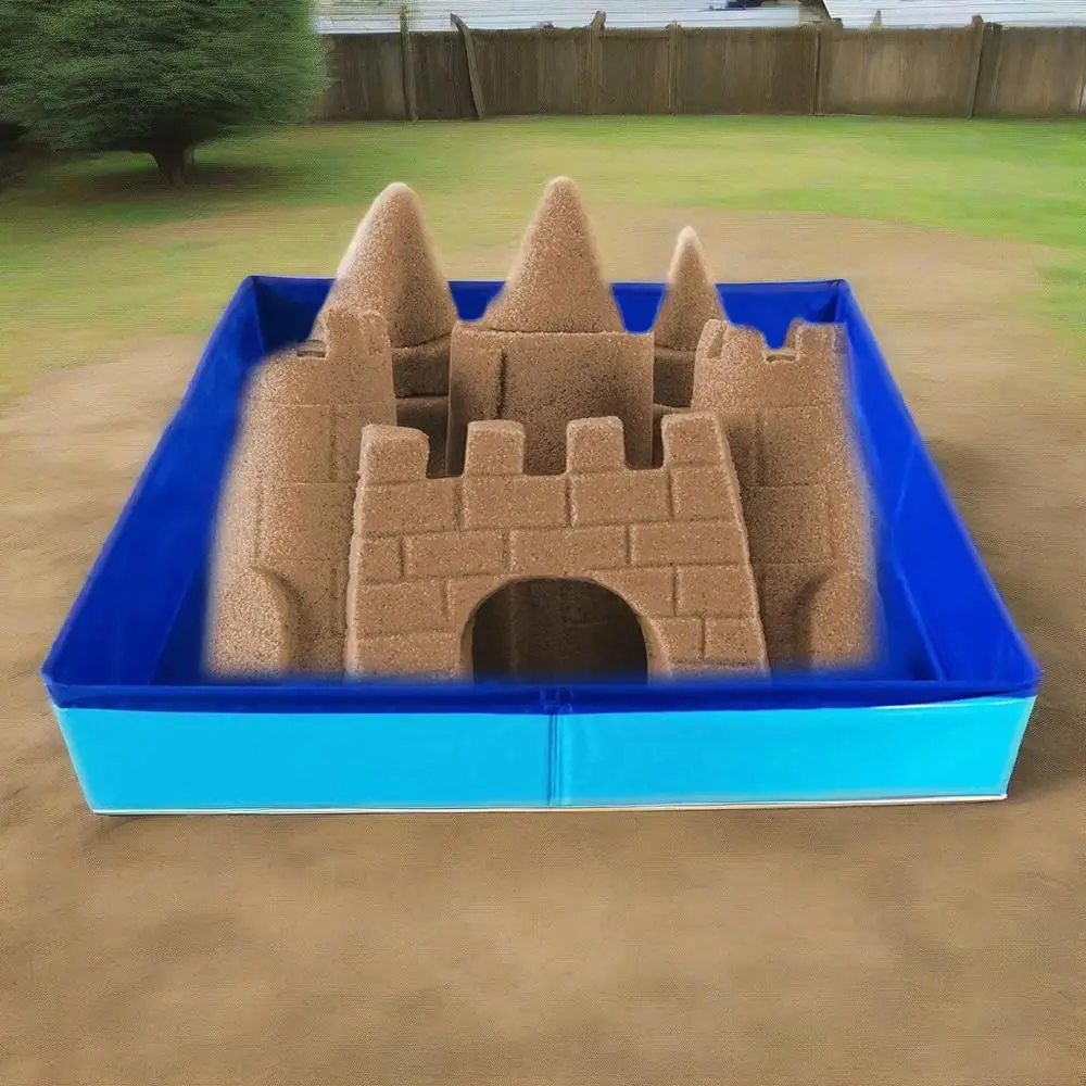 Kinder Sand Tisch Spielzeug für Kinder Jungen Mädchen Indoor Outdoor Aktivität Sensorischen Tisch Sommer Strand Hinterhof Sand Spielzeug Sandkasten Spielzeug
