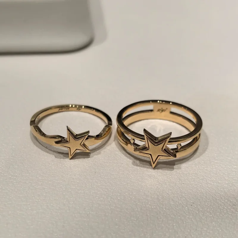 Anime The Freak Circus Cosplay Ring pierrot Harlequin Rings For Couple Love Fashion Jewelry Accessories Birthday Gift view 4