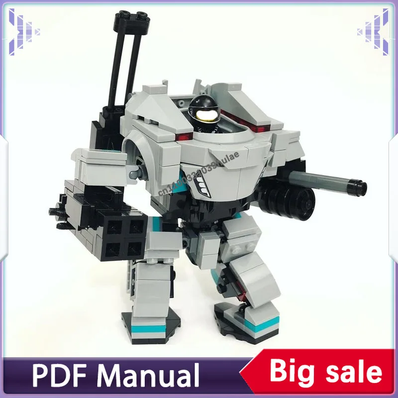 مجموعة مكعبات بناء ميكا من باتل ووكر، ملحقات تزيين للبالغين، زينة على الطوب، هدية عيد الميلاد