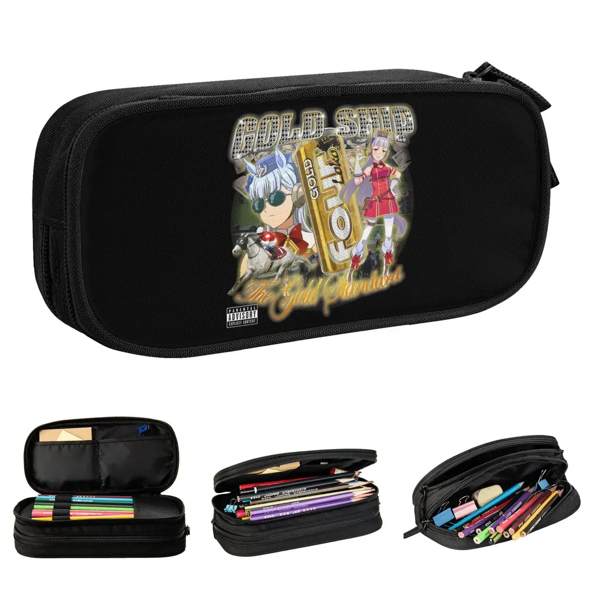 

Uma Musume Horse Girl аниме пенал милая коробка для ручек сумка для детей большая вместимость студенческая школьная косметичка пенал