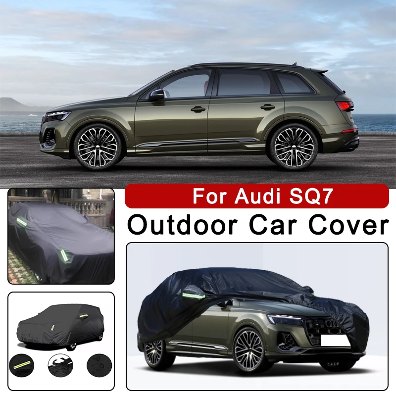 Car Cover for Audi SQ7 - Outdoor Full Body Protection, Waterproof Dustproof Heat-Resistant, All-Season Use Exterior Accessories