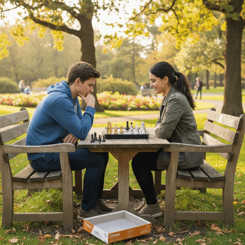 

Карманный мини-шахматный набор из золота и серебра, складной дизайн, магнитные фигуры, магнитный шахматный стол, складные шахматы для путешествий