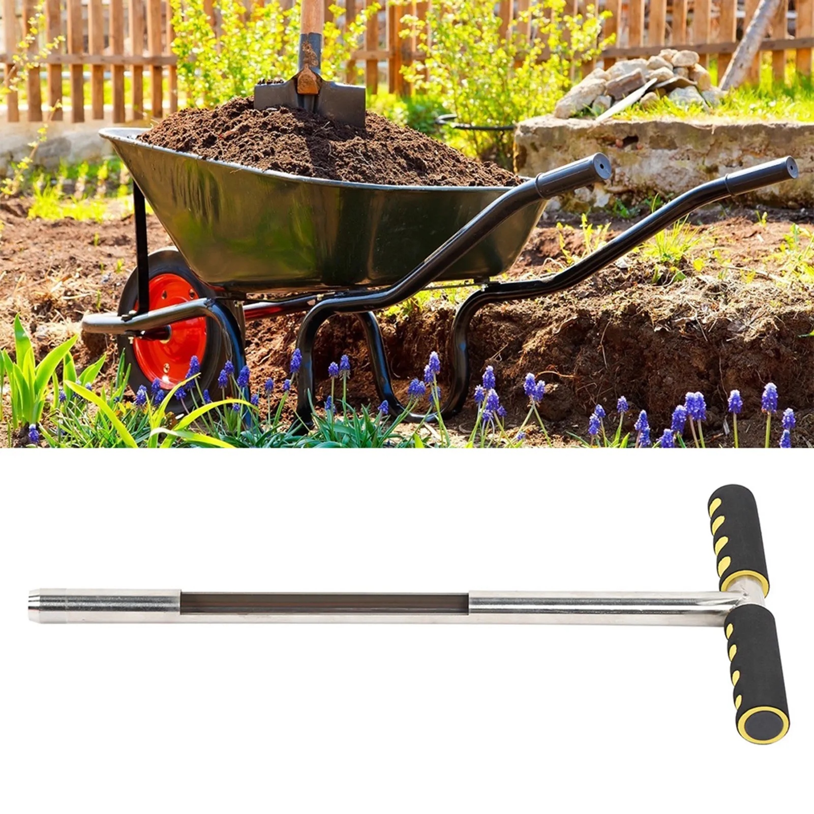Soil Sampling Tool Sampler Soil Sampler Stainless Steel Sampling Device Garden  Field Maintain Equipment Soil Sampling Device