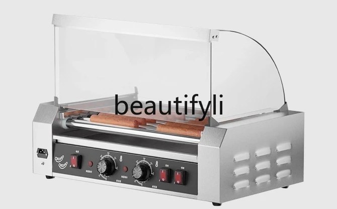 

Commercial Small, Fully Automatic Sausage Grill Machine Desktop Starch, Ham Sausage Machine