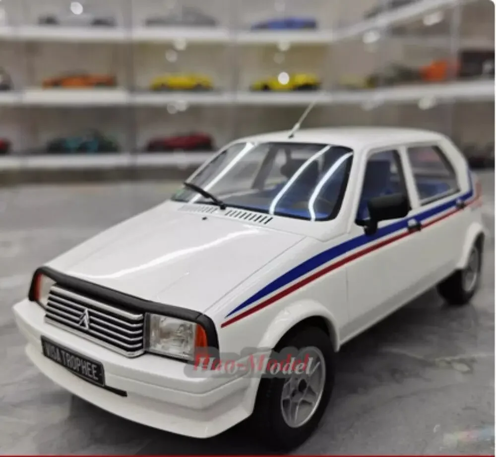 OTTO 1/18 For Citroën VISA TROPHEE GR. B 1983 Resin Diecast Model Car Kids Toys Boys Birthday Gifts Hobby Display Collection