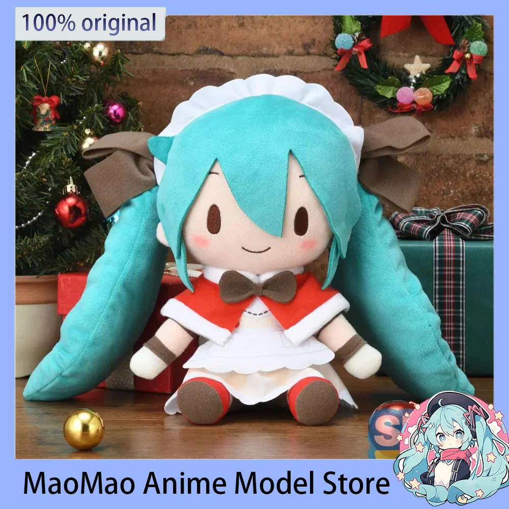 オリジナルセガ初音ミクふわふわプチクリスマス2025-mぬいぐるみ高額面価アニメドール装飾フェスティバルギフト22cm