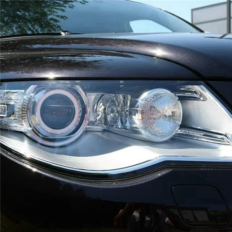 1Pair Car Headlight Lens Cover For VW Touareg 2007 2008 2009 2010 Headlamp Cover Clear Lamp Shell Transparent Lampshade