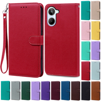 For Realme 10 Case Soft Silicone Wallet Flip Leather Case For Realme 10 4G Case Phone Back Cover For Realme10 Coque Fundas