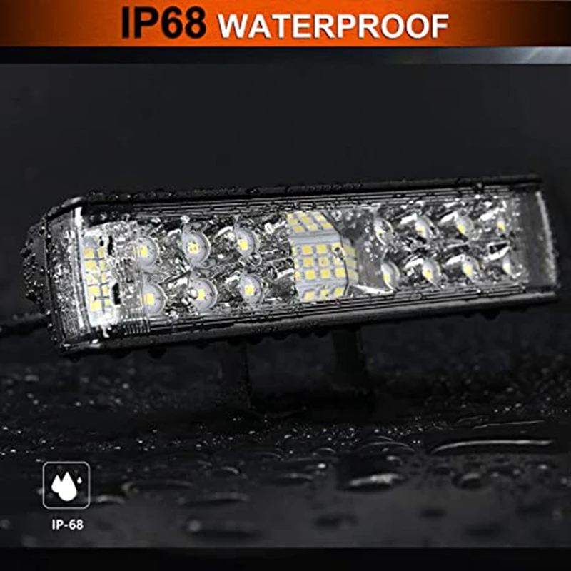 7 Inch 32W LED Off-Road Light Slim Strip Flood Light Combination Off-Road Driving Fog Light For Truck ATV Boat