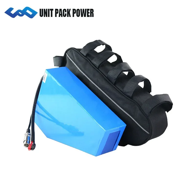 Wholesale Price EU Stock triangle  36V 48V 52V 72c Akku E bike battery pack electric bike batteries for motor