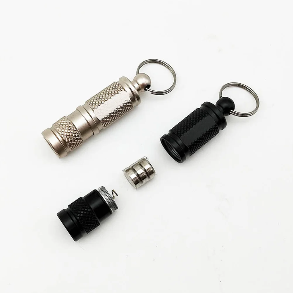 

1Pcs Mini Flashlight Long-Range USB Rechargeable Aluminum Alloy Keychain Portable Outdoor Camping LED Mini Flashlight