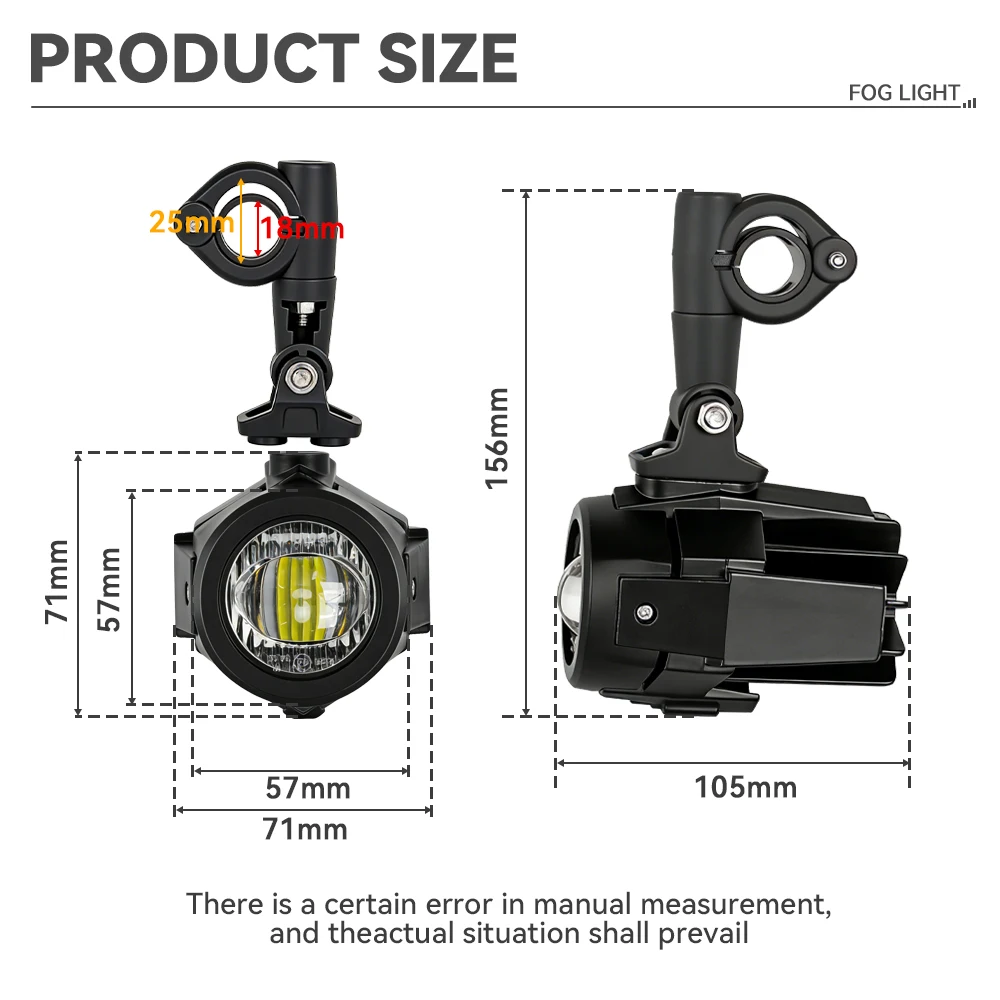 Auxiliary Lamp Led Spotlight Headlamp Spot Fog Lights Headlight For Honda NC700 NC750 X/S Integra 750 700 for BMW R1200G F800GS