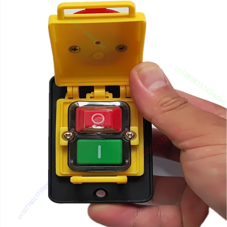 1pcs New original  electromagnetic switch  KJD18 Marine grinding wheel polishing machine bench drill 400V 7pin power switch