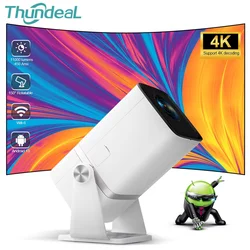 ThundeaL HD Mini Projector TD90 PK TD80W 1080P WiFi Android TD80 Projector Home Theater Cinema 3D Phone Video Movie Proyector