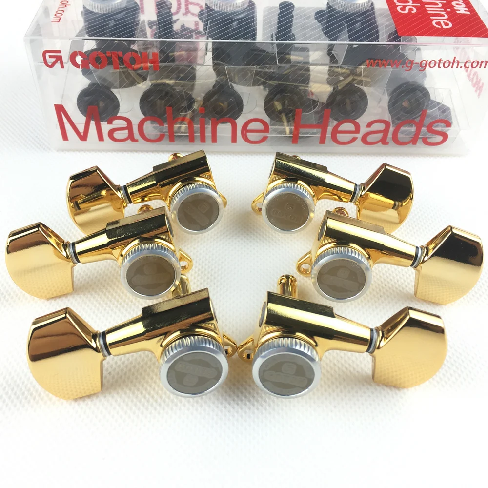 

Original GOTOH SG381-01-MGT Electric Guitar Locking Machine Heads Tuners ( Chrome Black Gold Silver ) Tuning Peg MADE IN JAPAN