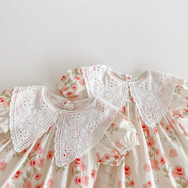 ZOETOPKID 2026 Sommer Kinderkleidung Säuglings-Strampler 0-24M Kinder Prinzessinnen-Bodysuit Ärmellos Baumwolle Bedruckt Mädchen Partykleid – Detail 11