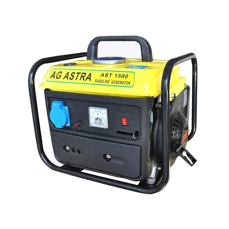 950 gasoline engine with frame portable small gasoline generator household single phase 220V outdoor camping