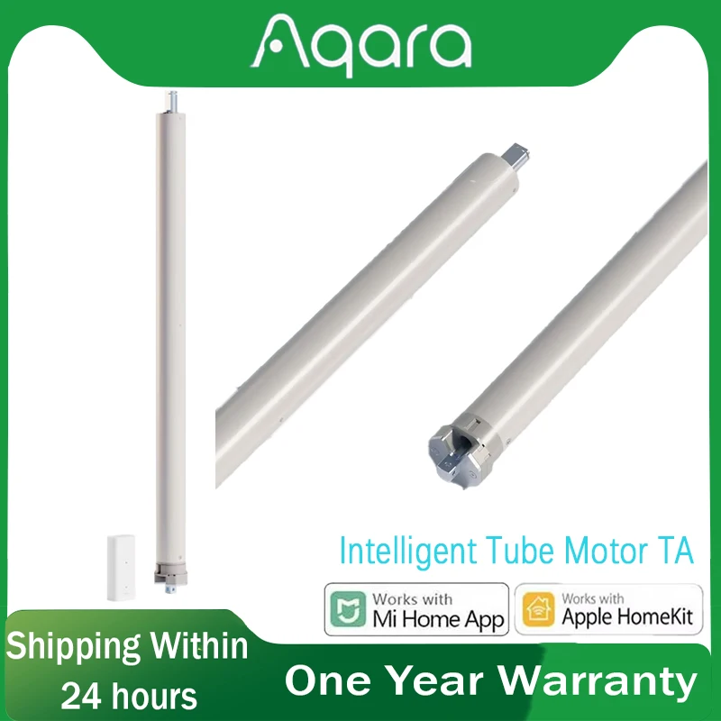 

Aqara Smart Roller Motor Zigbee Curtain Rolling Shutter Motor Timing Setting Remote Control works with Apple HomeKit Mi Home APP