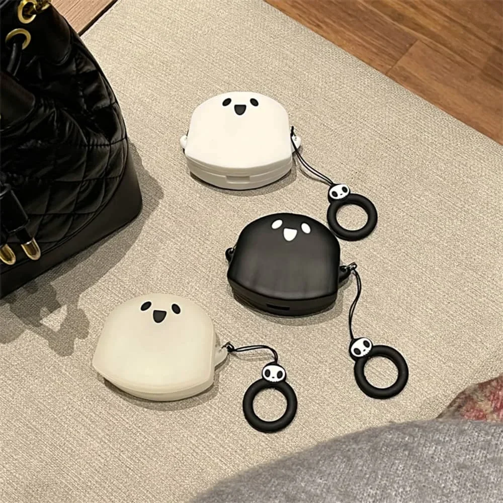 حافظة واقية من السيليكون الناعم لهواتف Redmi Buds 5 ، كرتون لطيف ، علكة فقاعية ، صندوق شحن سماعة رأس ثلاثي الأبعاد ، غطاء واقي