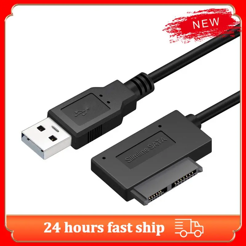 Usb Adapter Easy To Use Slim And Portable Fast Data Transfer Universal Compatibility Plug-and-play Ease Slimline Sata Adapter Pc