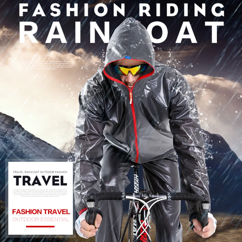 Rain Coat Motorcycle Waterproof Outdoor Sports Riding Raincoat Set  Work Unisex Fishing Raincoat Vehicle-specific Raincoat