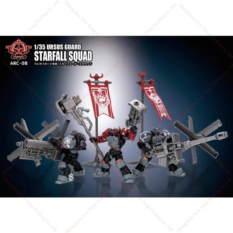 新入荷 TA ARC-02 ARC-07 ARC-08 1/35 ウルサス ガード スターフォール レイダー ウルフレクシー&ストゥーラ分隊アクションフィギュア 箱付き