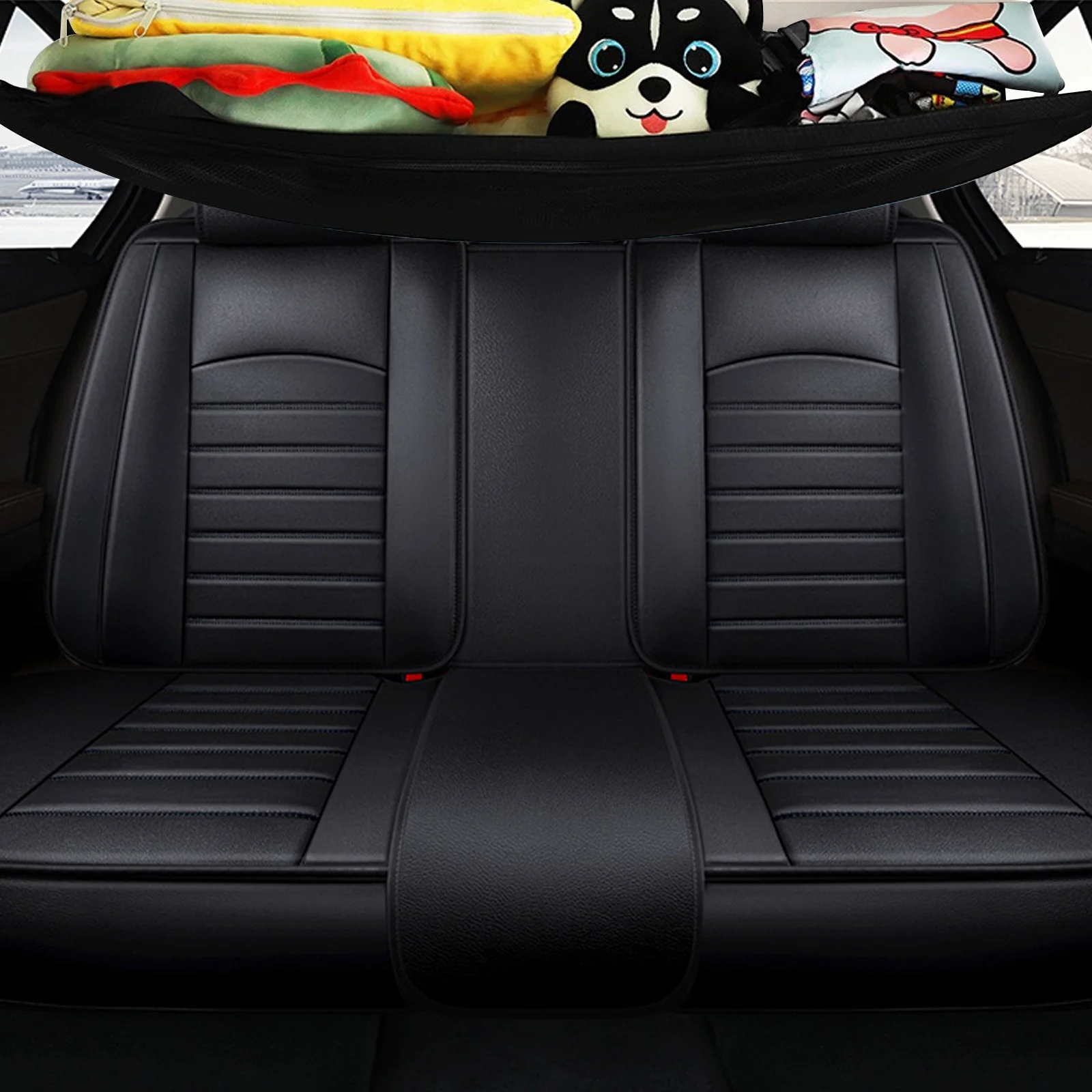 

Автомобильная потолочная сетка для хранения, сетчатый органайзер большой емкости, двухслойная молния, шнурок, внутренняя грузовая сетка на крыше для внедорожного кемпинга