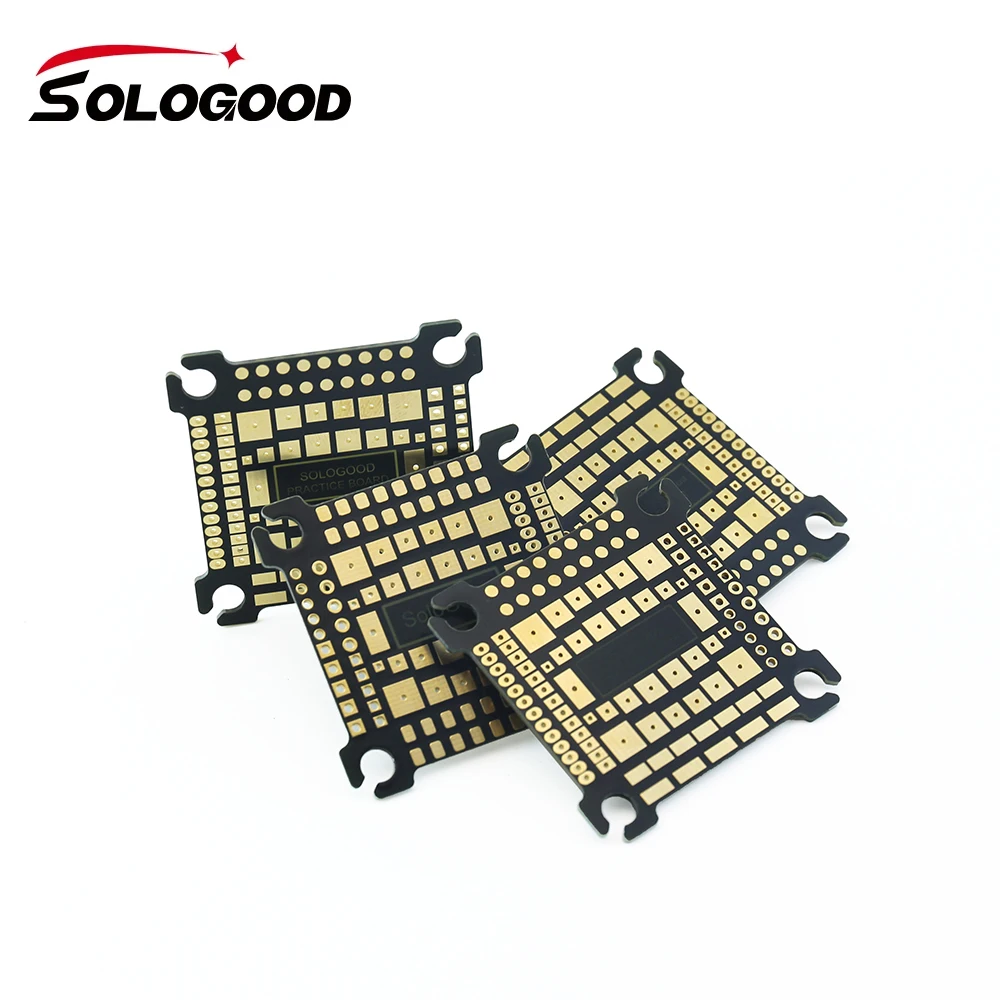 SoloGood  Soldering Practice Board 30.5*30.5mm 1:1 FC reduction for FPV Beginner New Pilots Improving Soldering Level DIY Parts